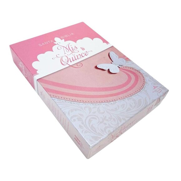 Reina Valera Santa Biblia Mis Quince My Fifteen Spanish Bible Gift RVR 1960 - Picture 4 of 4